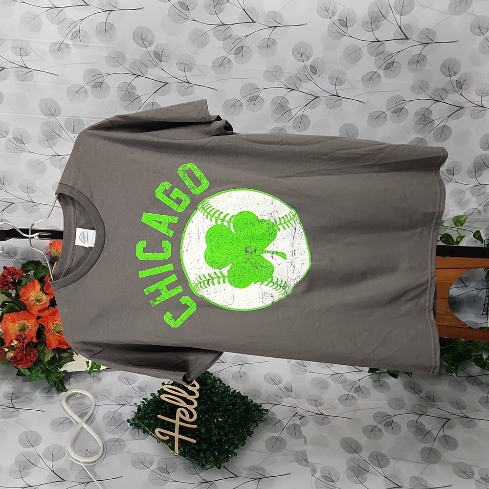 Chicago Baseball St. Paddy's Tee - Picture 6 of 9